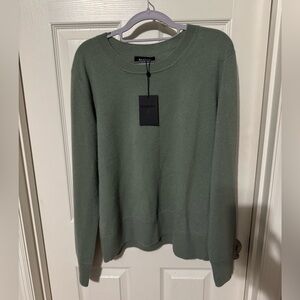Naadam cashmere sweater XL sage green NWT